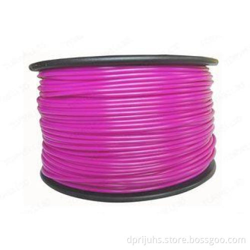 Purple soft plastic 3MM ABS Filament for 3D Printing Materi